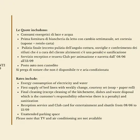 Isa - In Cugnana Aparthotel 3*